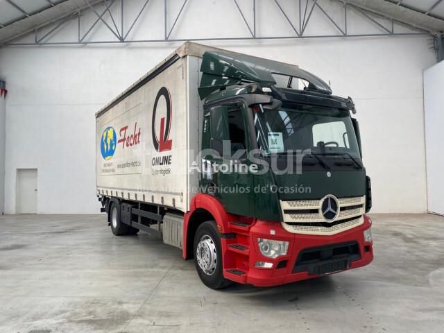 Mercedes-Benz ANTOS 450.18 camión con lona corredera