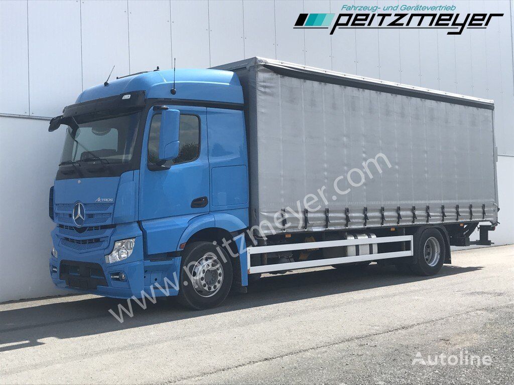 Mercedes-Benz Actros  1832 LL Pritsche + LBW EU 6 camión con lona corredera