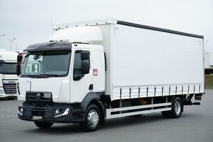 Renault D 16 / 280 KM / ACC / E 6 / FIRANKA + WINDA / ŁAD. 9035 KG / 17  camión con lona corredera