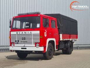 Scania 80 Super Crewcab, Doppelcabine, Intercooler, Oldtimer, Good Cond camión con lona corredera