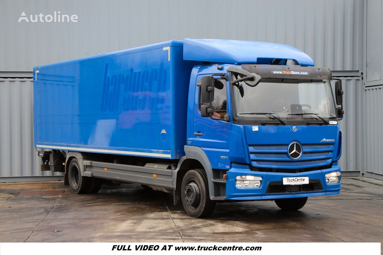 Mercedes-Benz ATEGO 1224, EURO 6, TAIL LIFT, 18 PALLETS, TOP camión furgón