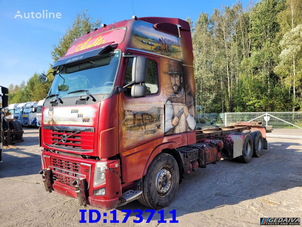 Volvo FH16 700HP 6x4 Euro5 camión maderero