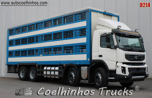 Volvo FMX 420 camión para transporte de ganado