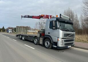 Volvo FM 440 8X2 EURO 5 LAWETA -NAJAZD HDS HMF 1220 K 3 camión portacoches