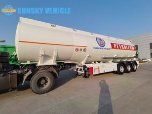 SUNSKY brand Tri Axle Fuel Tanker Trailer cisterna de combustible nueva