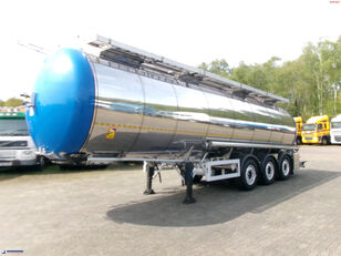 Feldbinder Chemical (non ADR) tank inox 34 m3 / 1 comp cisterna química