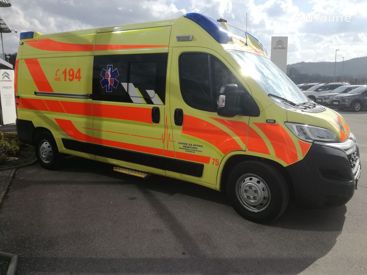 Citroen Jumper L3H2 ambulancia nueva