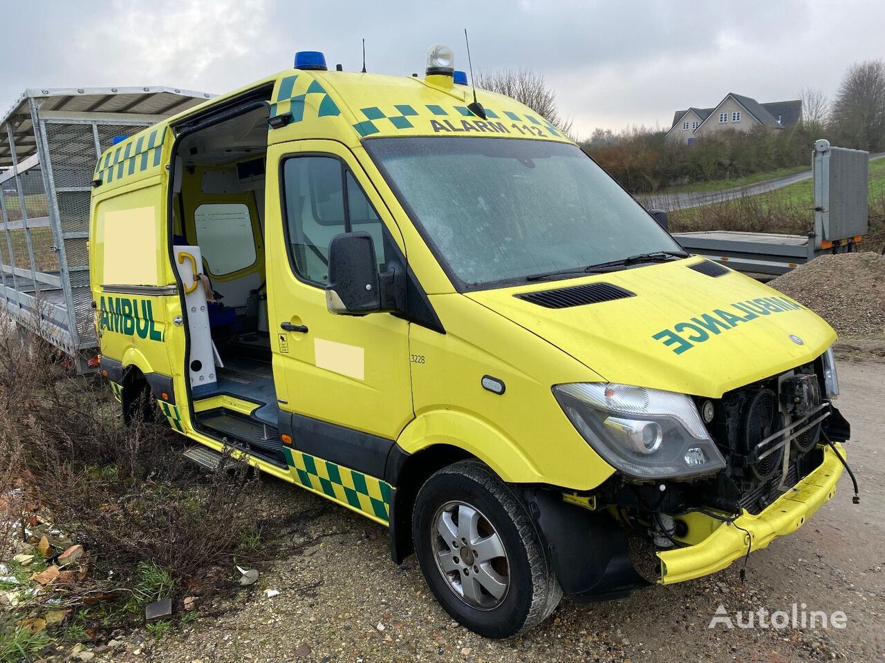 Mercedes-Benz Sprinter 316 CDI Aut  ambulancia siniestrada