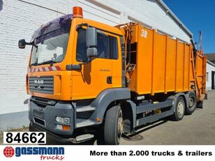 MAN TGA 28.320 6X2-4 BL, Lenkachse, Schörling camión de basura