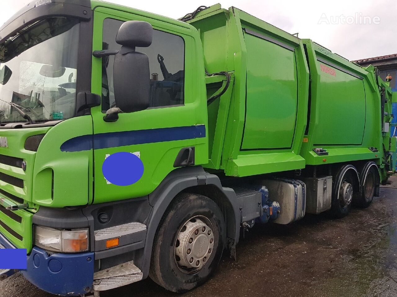 Scania P230 camión de basura
