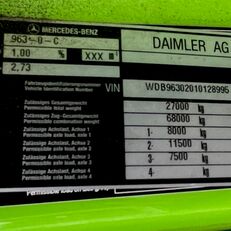 Daimler-Benz MERCEDES-BENZ,DAIMLER Actros MP4 2551 (01.12-) cabina para Mercedes-Benz Actros MP4 Antos Arocs (2012-) tractora