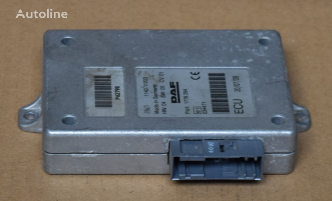 DAF STEROWNIK KOMPUTER ECU  XF CF 1778294 ordenador de abordo para DAF camión