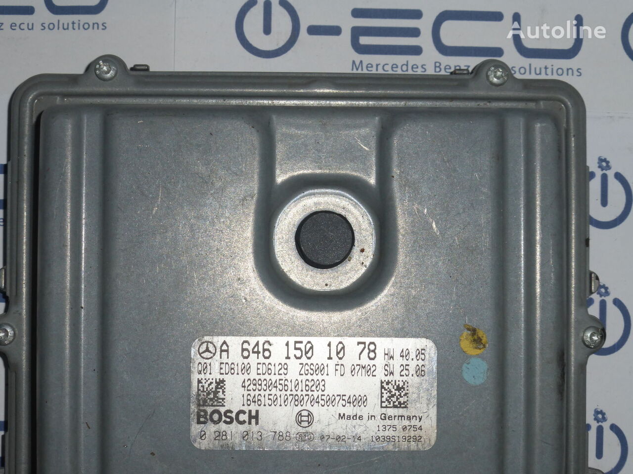 Bosch unidad de control para Mercedes-Benz VITO 639 automóvil