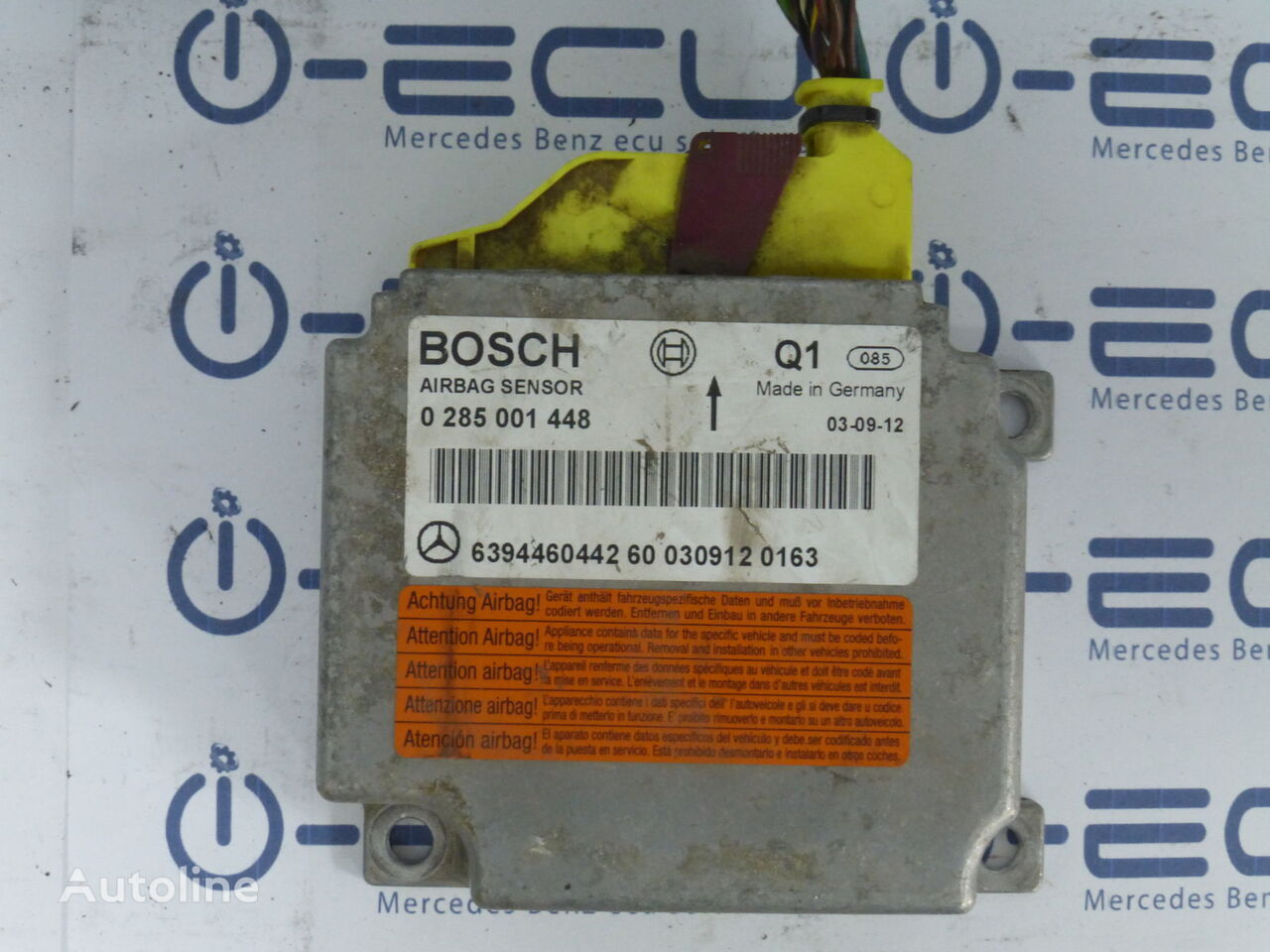 Bosch SRS AERHOSAKOS A 6394460442 unidad de control para Mercedes-Benz VITO 639 automóvil