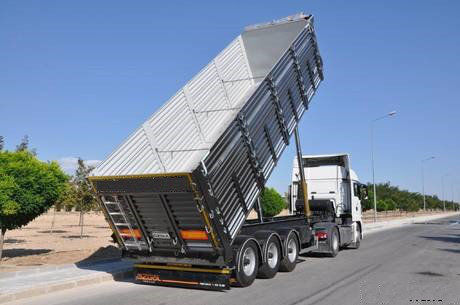 Nursan trailer semirremolque para transporte de grano nuevo