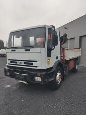 IVECO Eurotech 190 E27 - TIPPER + CRANE FASSI - FULL STEEL volquete