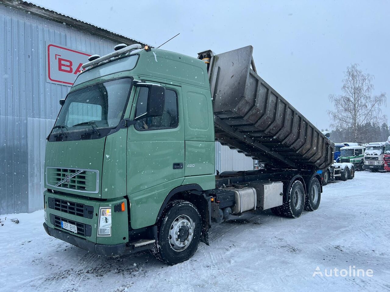 Volvo FH480, 6x4 TIPPER volquete